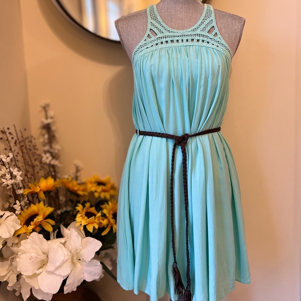 Altar’d State Mint Tank Dress.  Size Small